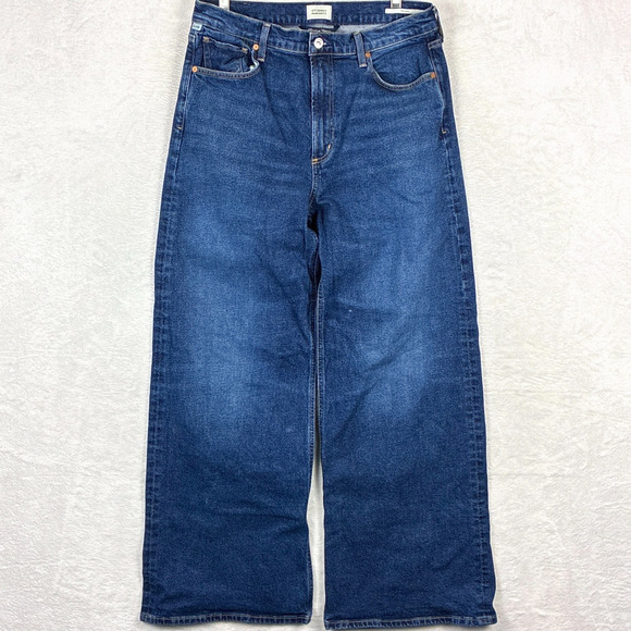 Citizens of Humanity Paloma Jeans Womens 31 (32) High Rise Baggy Wide Leg BoHo - Picture 1 of 11